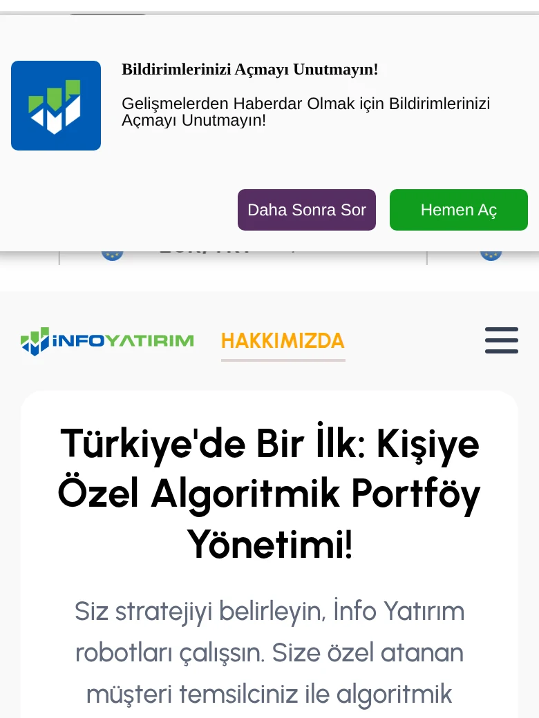 Info Yatırım İncelemesi
